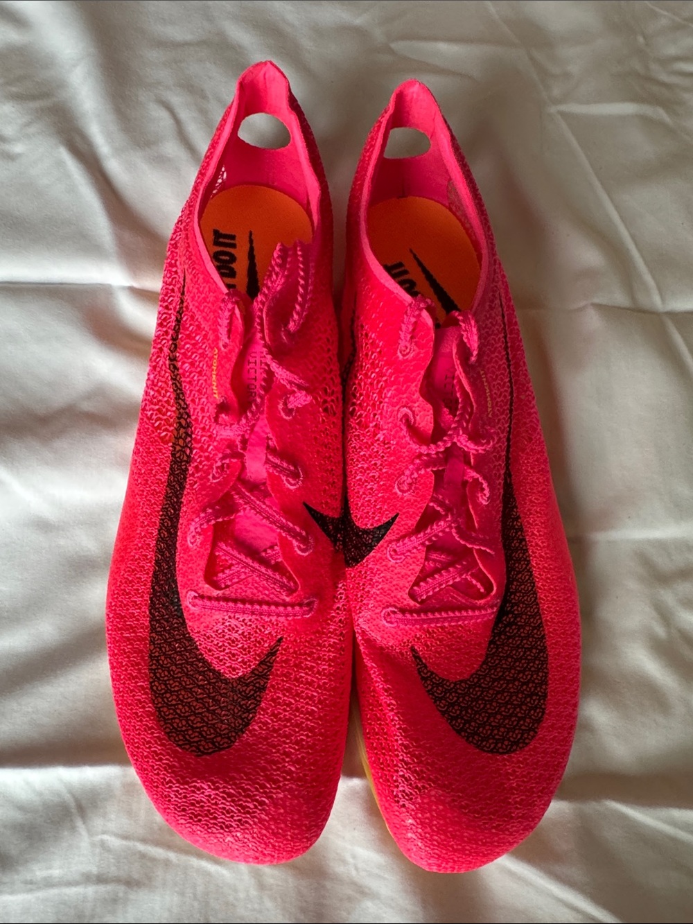 Nike Air Zoom  Track Spikes with Black Swoosh